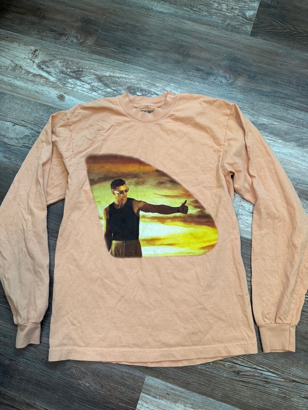 Justin Timberlake Forget Tomorrow 2024 Tour Longsleeve T-Shirt Size Small EUC